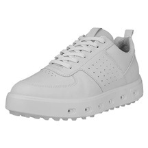 Ecco Street 720 dámské kožené Gore-Tex golfové boty, bílé