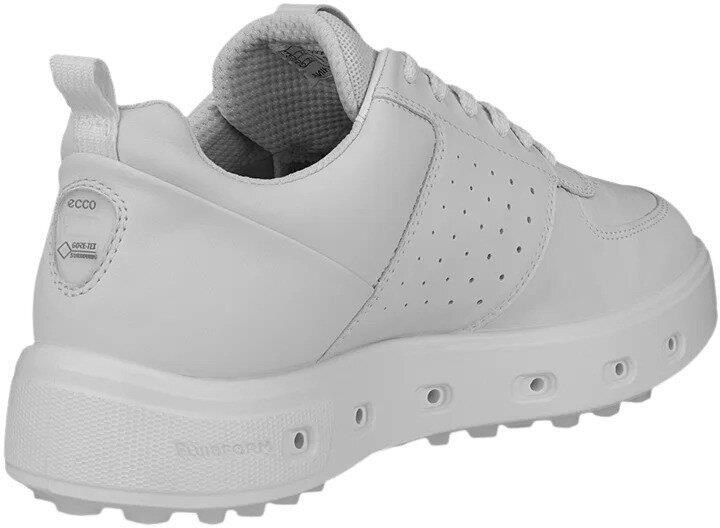 Ecco Street 720 dámské kožené Gore-Tex golfové boty, bílé