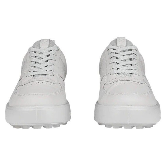 Ecco Street 720 dámské kožené Gore-Tex golfové boty, bílé