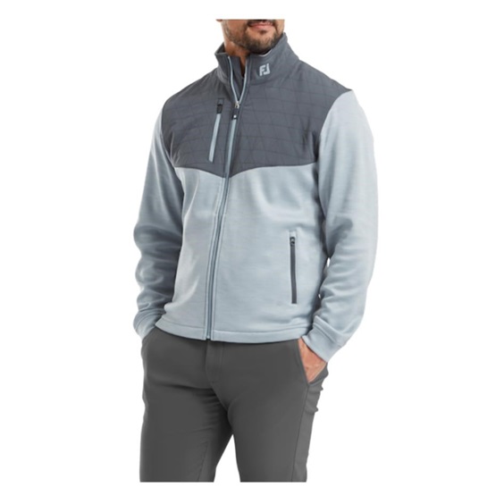 FootJoy ThermoSeries Hybrid pánská bunda, grey/charcoal