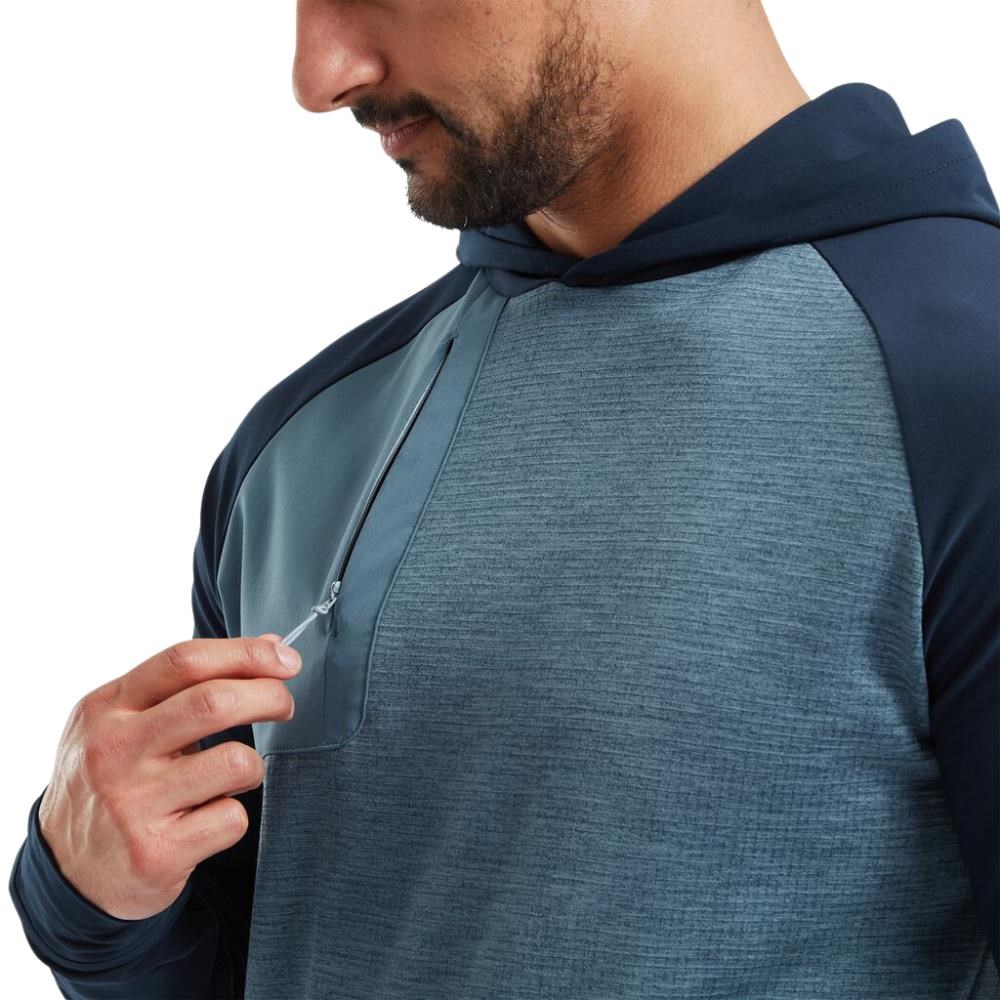 FootJoy ThermoSeries Pullover Hoodies pánská mikina, modrá