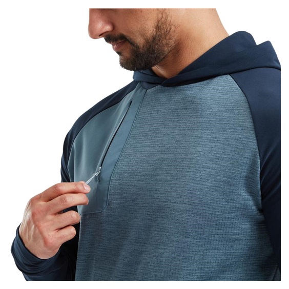 FootJoy ThermoSeries Pullover Hoodies pánská mikina, modrá