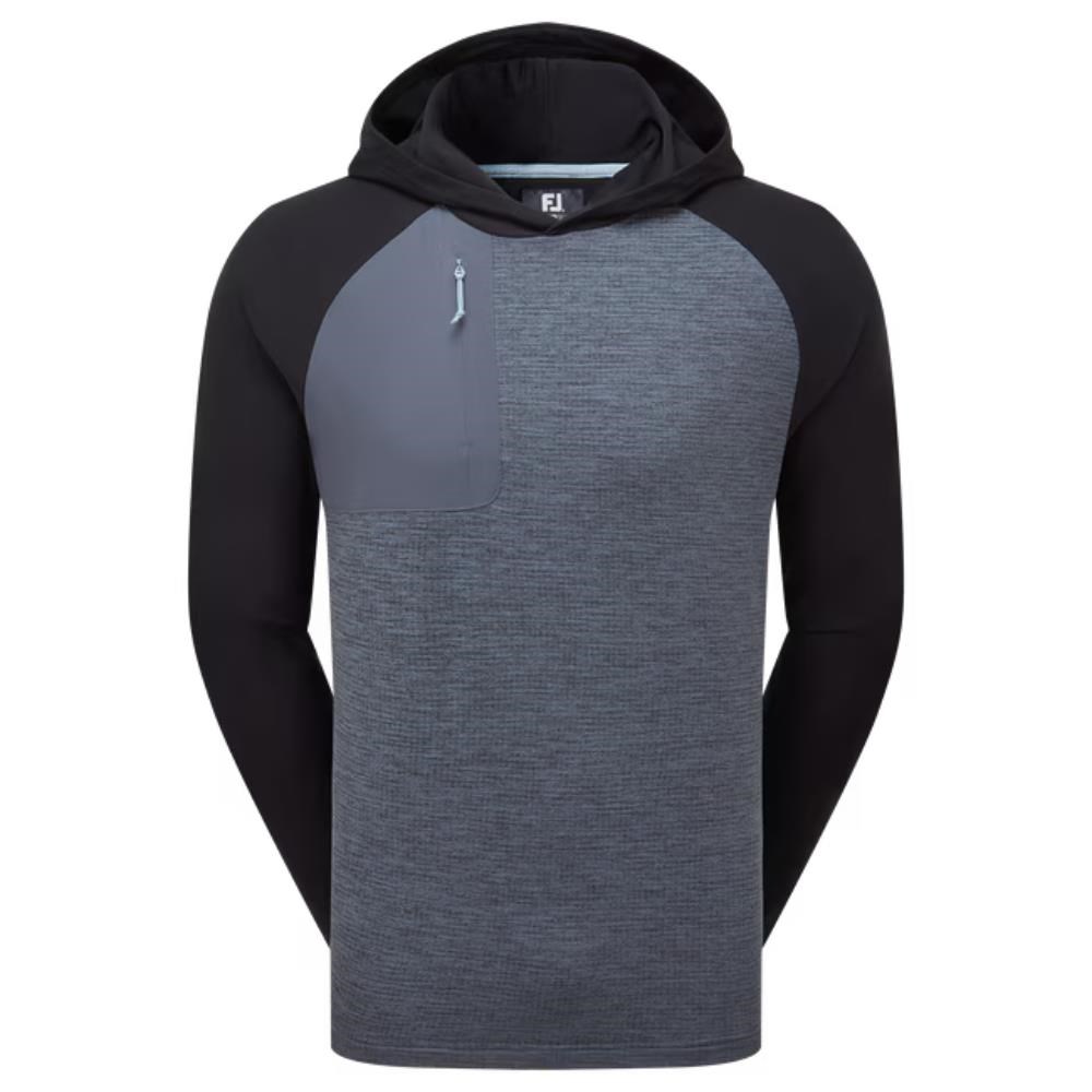 FootJoy ThermoSeries Pullover Hoodies pánská mikina, šedo/černá