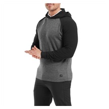 FootJoy ThermoSeries Pullover Hoodies pánská mikina, šedo/černá