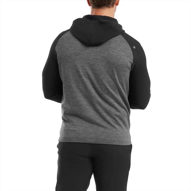 FootJoy ThermoSeries Pullover Hoodies pánská mikina, šedo/černá