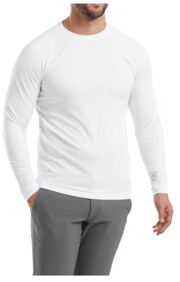 FootJoy ThermoSeries Fleece Baselayer pánský top, bílý