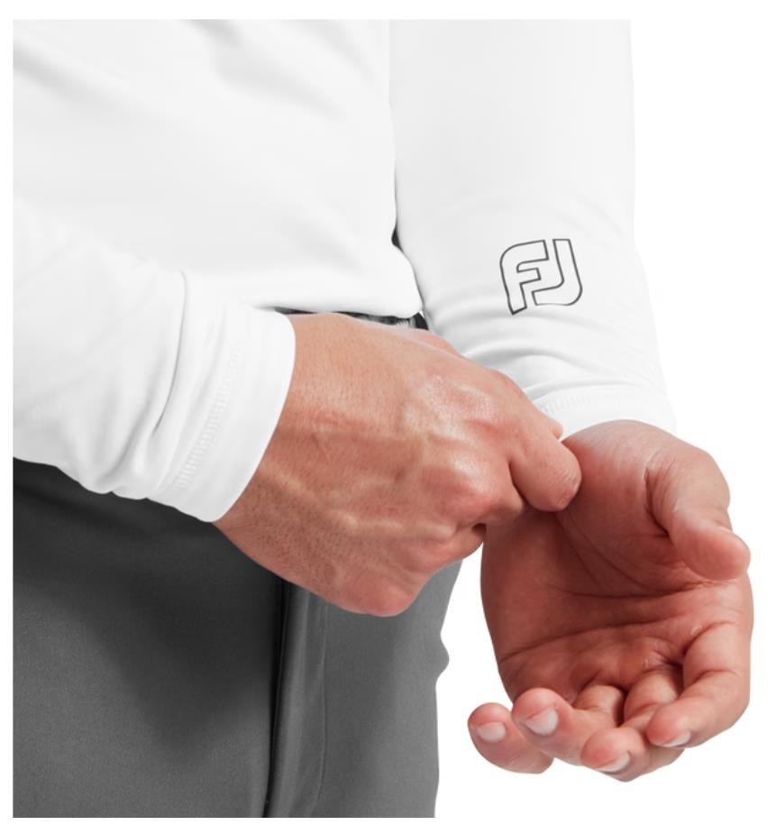 FootJoy ThermoSeries Fleece Baselayer pánský top, bílý