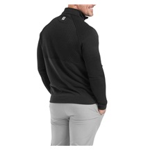 FootJoy Jacquard Thermal Chill-Out pánská mikina, černá