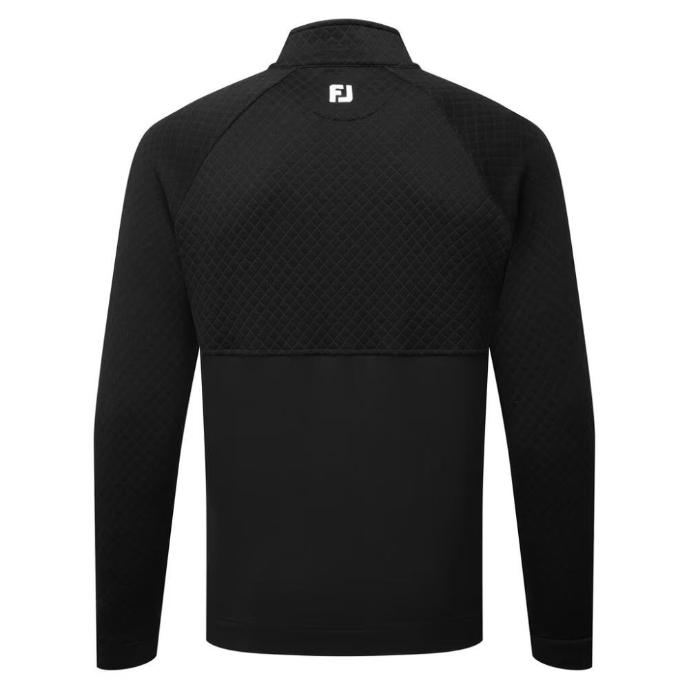 FootJoy Jacquard Thermal Chill-Out pánská mikina, černá
