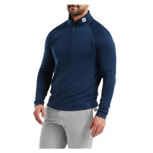 FootJoy Jacquard Thermal Chill-Out pánská mikina, modrá