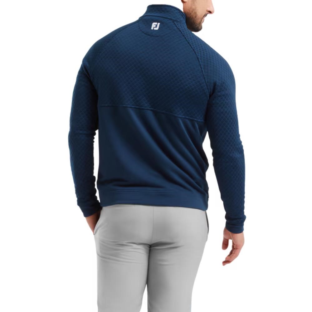 FootJoy Jacquard Thermal Chill-Out pánská mikina, modrá