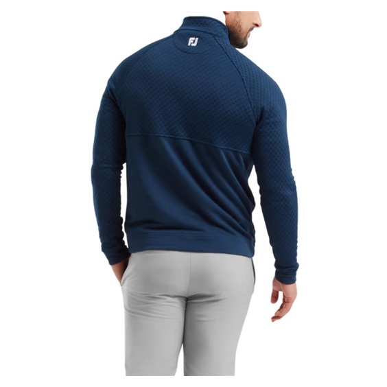 FootJoy Jacquard Thermal Chill-Out pánská mikina, modrá