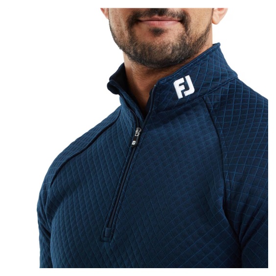 FootJoy Jacquard Thermal Chill-Out pánská mikina, modrá