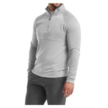 FootJoy Jacquard Thermal Chill-Out pánská mikina, šedá