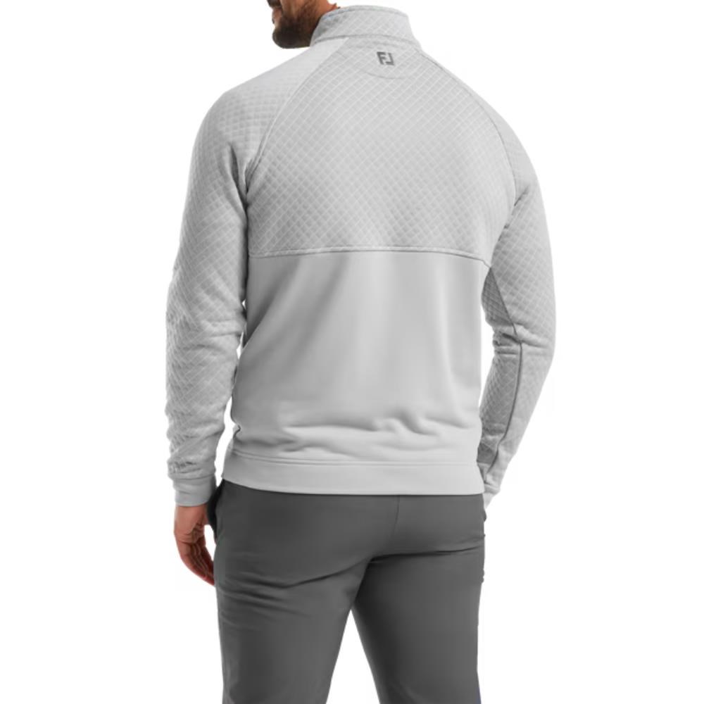 FootJoy Jacquard Thermal Chill-Out pánská mikina, šedá