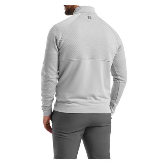 FootJoy Jacquard Thermal Chill-Out pánská mikina, šedá