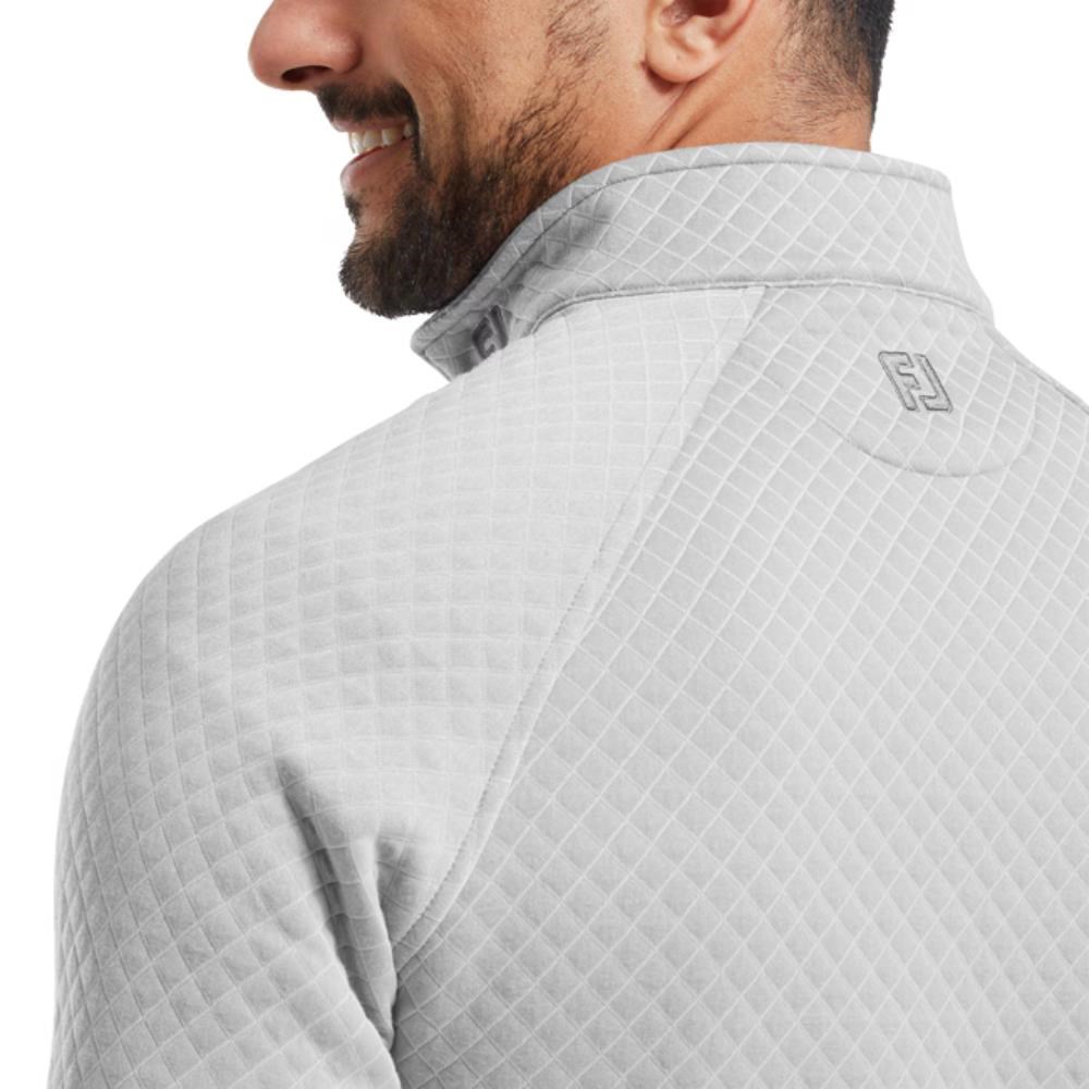 FootJoy Jacquard Thermal Chill-Out pánská mikina, šedá