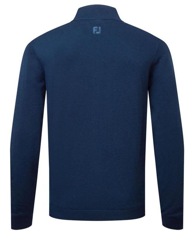 FootJoy Full-Zip Lined pánský svetr, modrý
