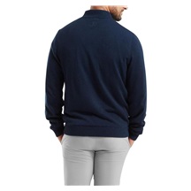 FootJoy Full-Zip Lined pánský svetr, modrý