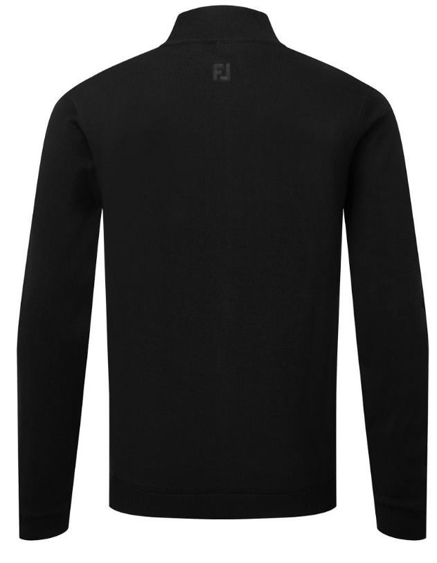 FootJoy Drirelease Full-Zip Midlayer pánský svetr, černý