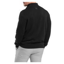 FootJoy Drirelease Full-Zip Midlayer pánský svetr, černý