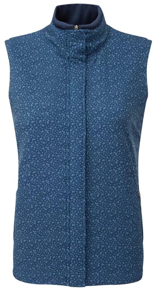 FootJoy ThermoSeries dámská vesta, floral tonal navy