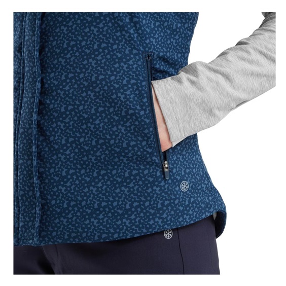 FootJoy ThermoSeries dámská vesta, floral tonal navy