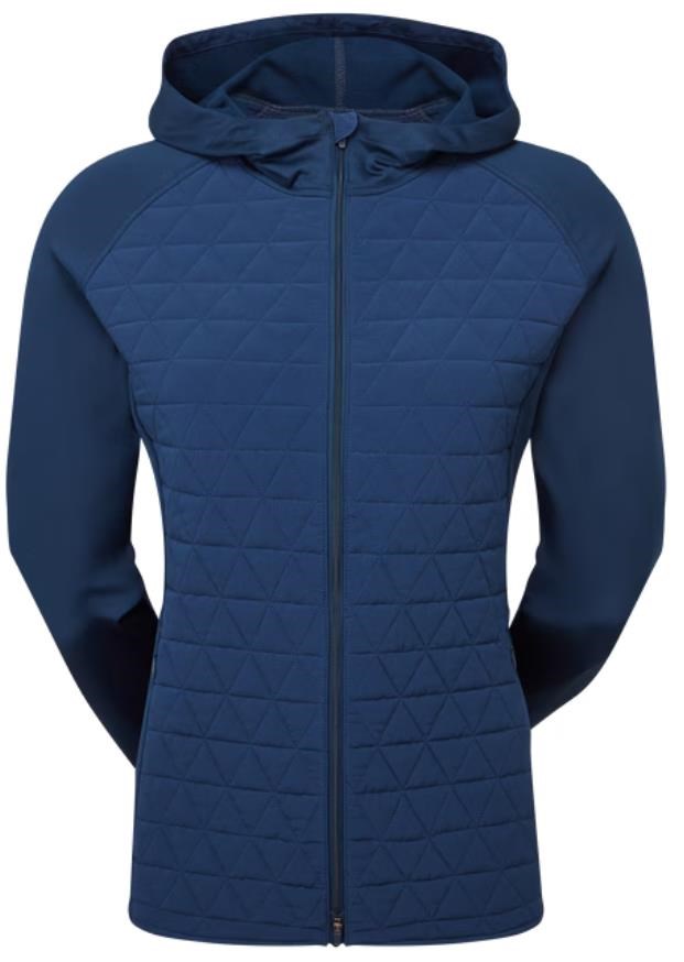 FootJoy Thermoseries Hybrid dámská mikina, floral tonal navy