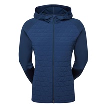FootJoy Thermoseries Hybrid dámská mikina, floral tonal navy