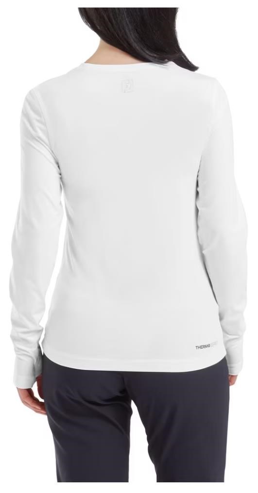 FootJoy ThermoSeries Fleece Baselayer dámský top, bílý