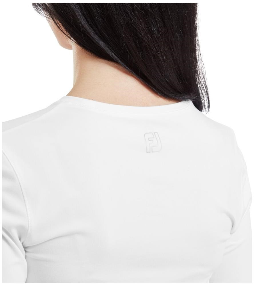 FootJoy ThermoSeries Fleece Baselayer dámský top, bílý