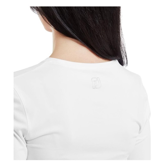 FootJoy ThermoSeries Fleece Baselayer dámský top, bílý