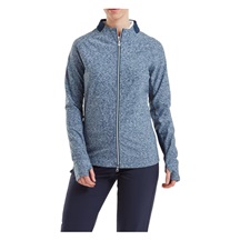 Footjoy Full-Zip Space Dye Thermal Midlayer dámská mikina, navy