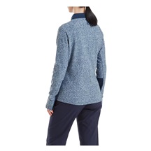 Footjoy Full-Zip Space Dye Thermal Midlayer dámská mikina, navy