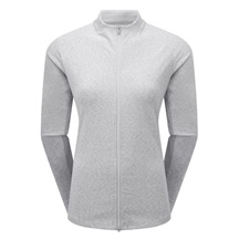 Footjoy Full-Zip Space Dye Thermal Midlayer dámská mikina, šedá