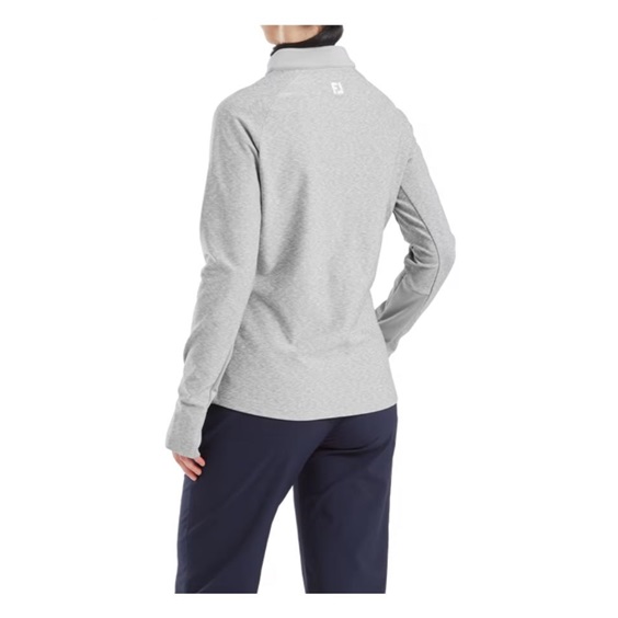 Footjoy Full-Zip Space Dye Thermal Midlayer dámská mikina, šedá