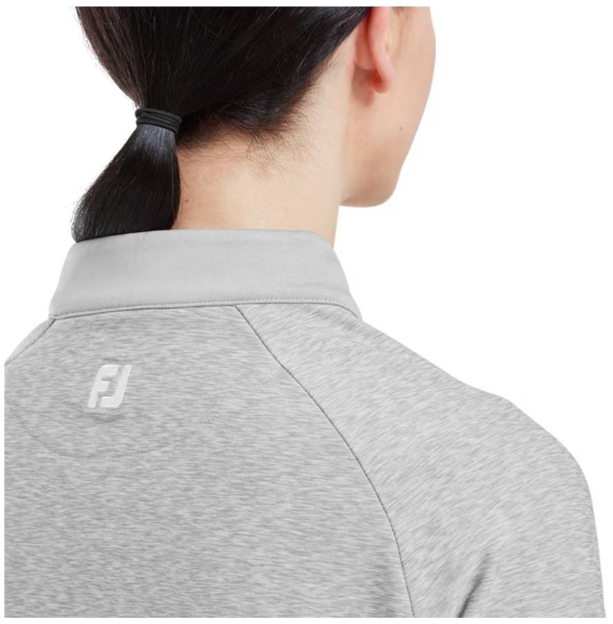 Footjoy Full-Zip Space Dye Thermal Midlayer dámská mikina, šedá