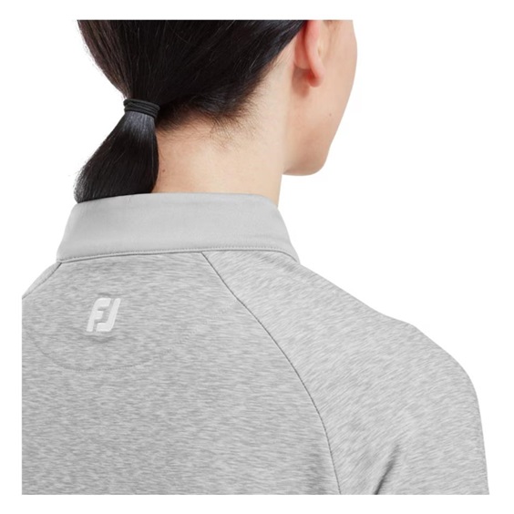 Footjoy Full-Zip Space Dye Thermal Midlayer dámská mikina, šedá