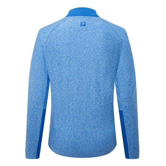 Footjoy Full-Zip Space Dye Thermal Midlayer dámská mikina, blue/aqua