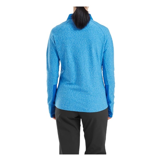 Footjoy Full-Zip Space Dye Thermal Midlayer dámská mikina, blue/aqua