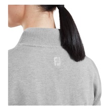 FootJoy Drirelease Full-Zip Lined dámský svetr, šedý