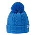 FootJoy Cable Knit Bobble dámská zimní čepice, modrá