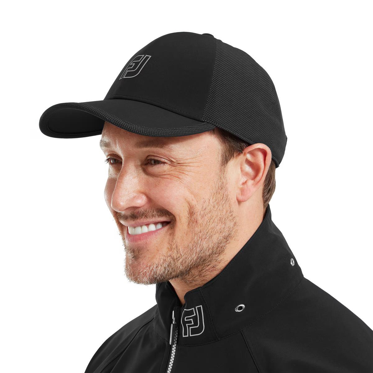 FootJoy HydroSeries Rain pánská kšiltovka, černá
