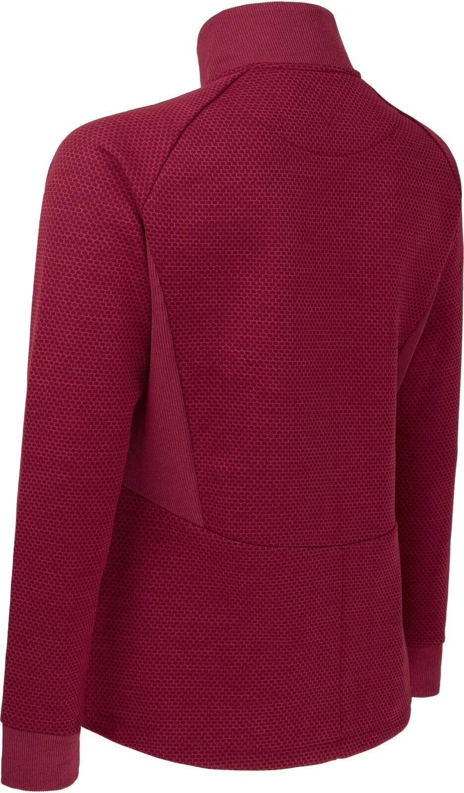 Callaway Full Zip Hexagon dámská bunda, persian red heather