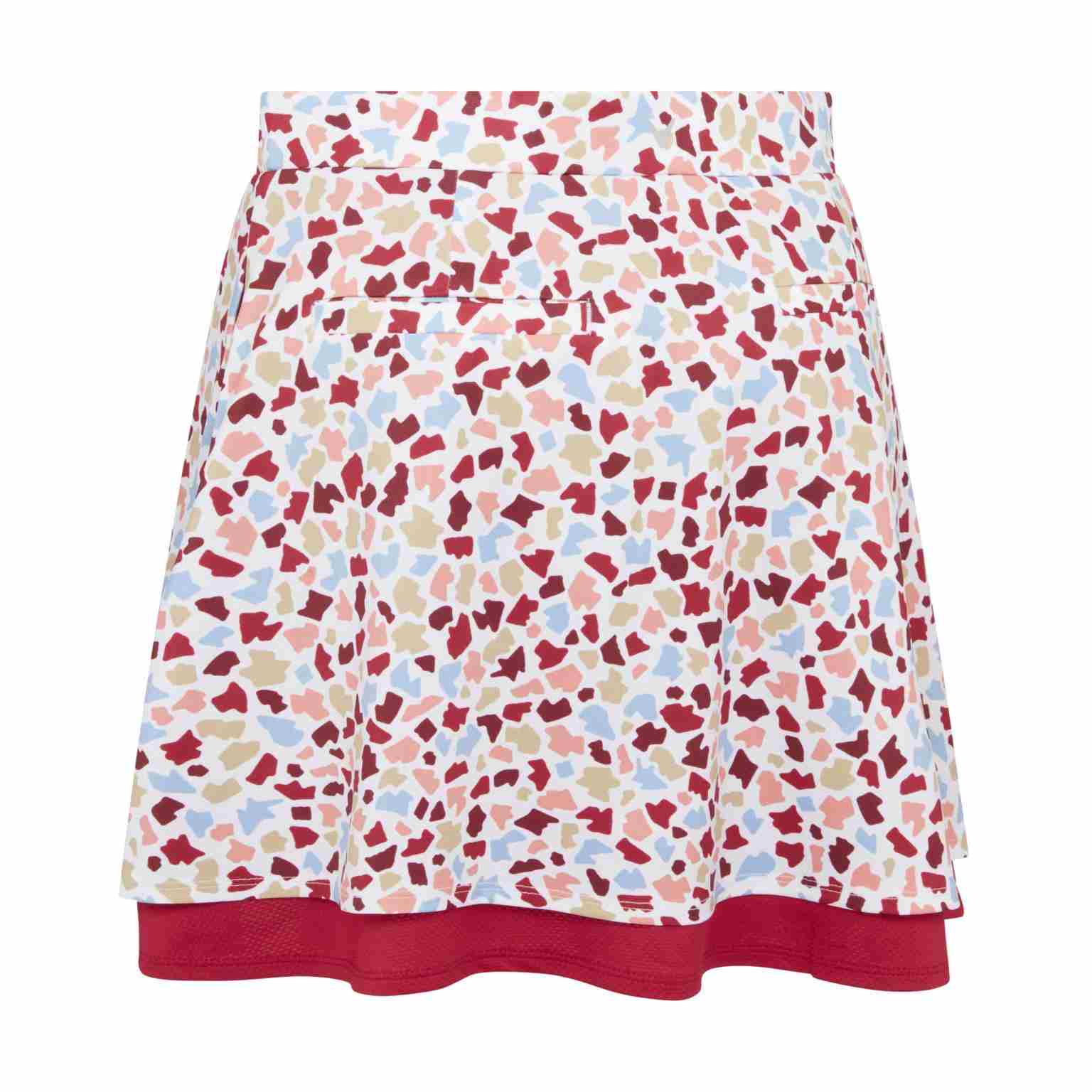 Callaway 17" Mosaic Print Flounce golfová sukně, brilliant white