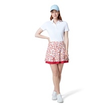 Callaway 17" Mosaic Print Flounce golfová sukně, brilliant white