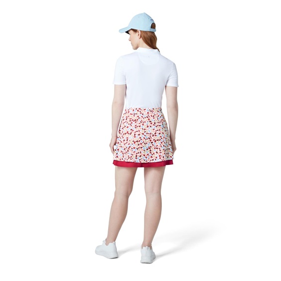 Callaway 17" Mosaic Print Flounce golfová sukně, brilliant white