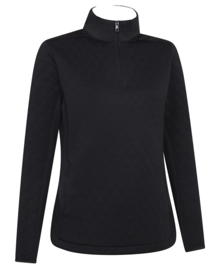 Callaway Quilted Fleece dámská mikina, caviar