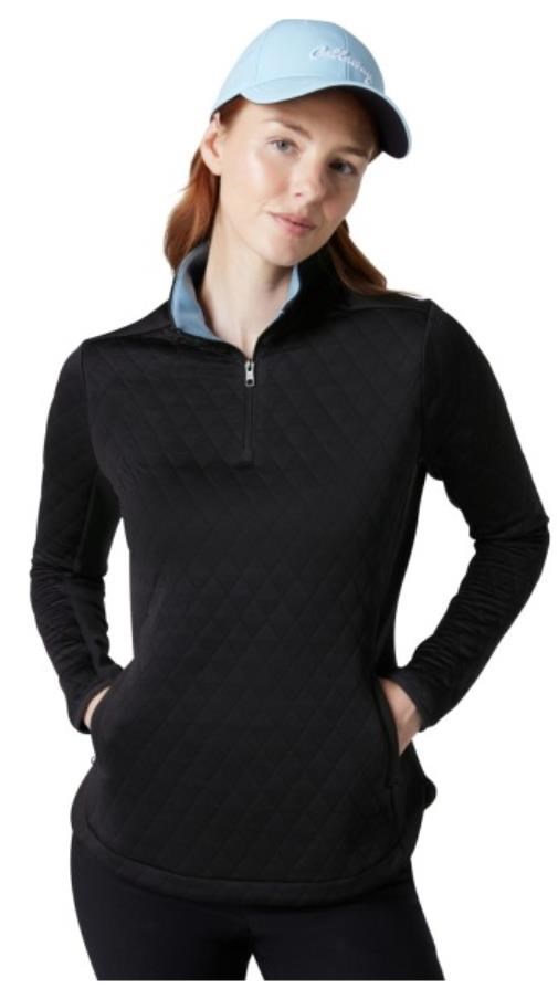 Callaway Quilted Fleece dámská mikina, caviar