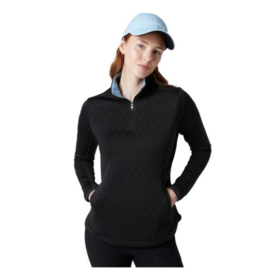 Callaway Quilted Fleece dámská mikina, caviar